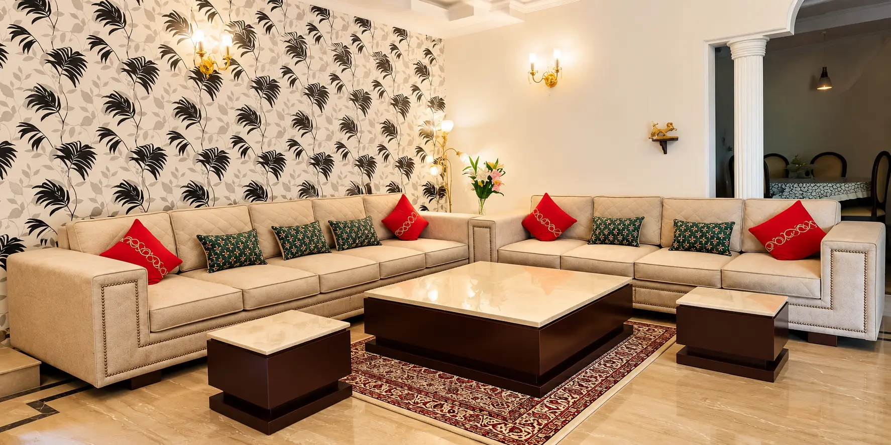 Interior living room design